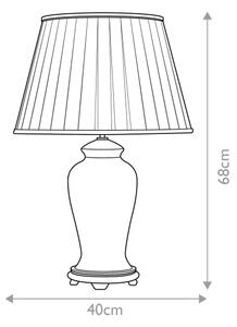 Elstead DL-DATAI-TL - Настолна лампа DATAI 1xE27/60W/230V