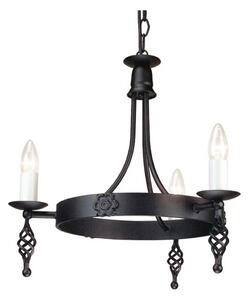 Elstead BY3-BLACK - Пендел BELFRY 3xE14/60W/230V