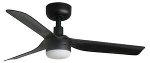 FARO 33822WT-1TW-LED Димируем таванен вентилатор MINI PUNTS LED/10W/230V черен Ø 90 см WT + д.у