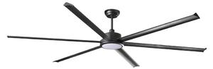 FARO 34207-130-LED Димируем таванен вентилатор ROTTERDAM XXL LED/32W/230V черен Ø 250 см + д.у