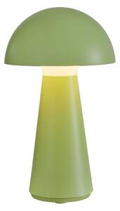Зелена LED настолна лампа с дистанционно управление (височина 28 cm) Sam – Sirius