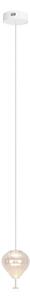 MAXLIGHT P0527 - LED Пендел PALLONCINI 2xLED/3W/230V Ø 12 см прозрачен