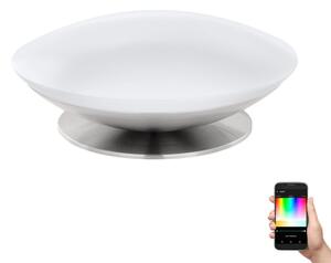 Eglo 33324 - LED RGBW димируема настолна лампа FRATTINA-C LED/18W/230V матиран хром