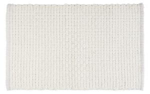Бял текстилен килим за баня 50x80 cm Ecoli – Wenko