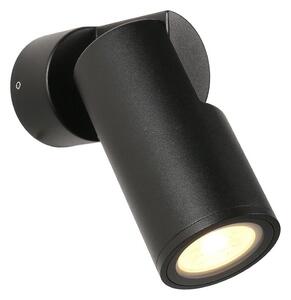 Zuma Line SJ14401 - Екстериорен аплик NOCTURNE 1xGU10/35W/230V IP65 черен