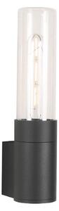 Zuma Line SJ17611 - Екстериорен аплик WALLY 1xE27/60W/230V IP54 черен