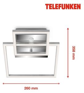 Telefunken 318608TF - LED Плафон със сензор FRAME LED/17W/230V 3000K