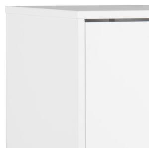 Шкаф за обувки CARLY с 3 чекмеджета, бял