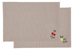 Памучни подложки за хранене в комплект от 2 бр. 33x48 cm Bistro – Södahl