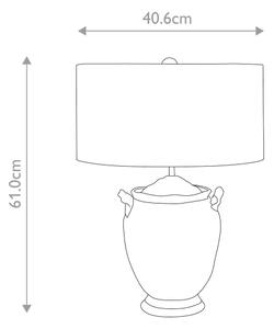 Flambeau FB-JACKSON-TL - Настолна лампа JACKSON 1xE27/60W/230V
