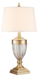 Quoizel QZ-DENNISON-BB - Настолна лампа DENNISON 1xE27/60W/230V златист