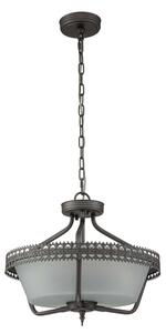 Elstead CROWN-SF - Полилей за повърхностен монтаж CROWN 3xE27/60W/230V