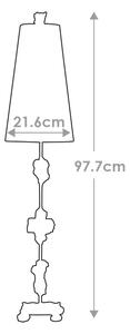 Flambeau FB-FRAGMENT-TL-G - Настолна лампа FRAGMENT 1xE27/60W/230V