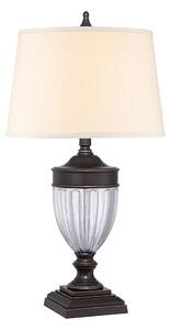 Quoizel QZ-DENNISON-PB - Настолна лампа DENNISON 1xE27/60W/230V бронзов