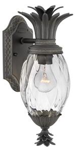 Hinkley HK-PLANTATION-S-MB - Екстериорна лампа PLANTATION 1xE27/40W/230V IP44 черен