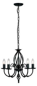 Elstead ART5-BLACK - Пендел ARTISAN 5xE14/60W/230V