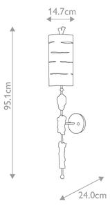 Flambeau FB-FRAGMENT-G1 - Аплик FRAGMENT 1xE27/60W/230V