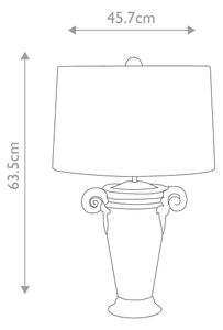Flambeau FB-GALLIER-TL - Настолна лампа GALLIER 1xE27/60W/230V