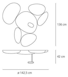 Artemide 1245110A - LED Димируем плафон SKYDRO LED/29W/230V 3000K