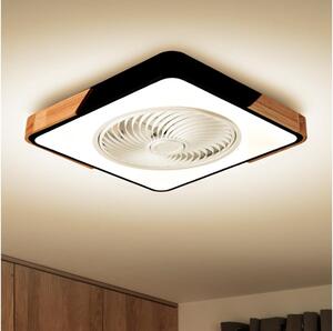Brilagi LED осветително тяло с вентилатор 30W 230V 3000-6500K черно/дъб + DO