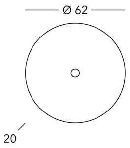 Kolarz A1306.61XL.Wm.SunWg - Аплик MOON 1xE27/100W/230V бял