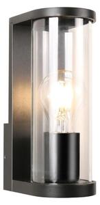Zuma Line SJ15111- Екстериорен аплик TWILIGHT 1xE27/60W/230V IP44 черен
