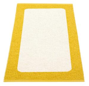 Килим за открито и закрито в цвят горчица и кремаво 70x120 cm Ilda Mustard – Pappelina