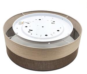 LED Плафониера SIRJA WOOD LED/36W/230V Ø 45 см кафяв/дъб