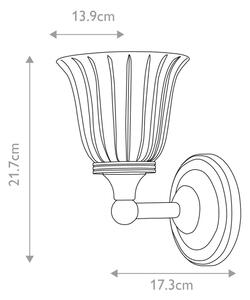 Elstead BATH-AUSTEN1-PC - LED Лампа за баня AUSTEN 1xG9/3W/230V IP44
