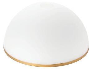 Резервно стъкло за полилей и подова лампа OLD LAMP E27 Ø 30 cm бял/златист