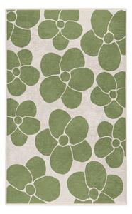 Зелен килим подходящ за пране 60x100 cm Green Meadow – Mila Home
