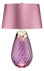 Elstead LENA-TL-L-PLUM - LED Настолна лампа LENA 1xE27/40W/230V 74 см розов