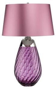 Elstead LENA-TL-L-PLUM - LED Настолна лампа LENA 1xE27/40W/230V 74 см розов