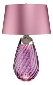 Elstead LENA-TL-L-PLUM - LED Настолна лампа LENA 1xE27/40W/230V 74 см розов