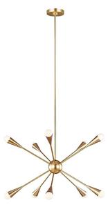Feiss FE-JAX10-BB - LED Полилей JAX 10xG9/3W/230V златист