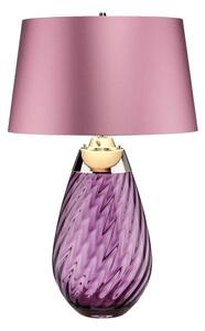 Elstead LENA-TL-L-PLUM - LED Настолна лампа LENA 1xE27/40W/230V 74 см розов