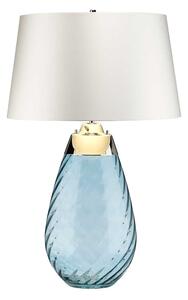 Elstead LENA-TL-L-BLUE-OWSS-LED Настолна лампа LENA 1xE27/40W/230V, 74см, синьо/