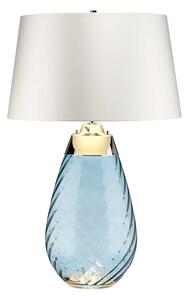 Elstead LENA-TL-L-BLUE-OWSS-LED Настолна лампа LENA 1xE27/40W/230V, 74см, синьо/
