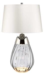 Elstead LENA-TL-S-SMOKE-OWSS-LED Настолна лампа LENA 1xE27/60W/230V+1xGU10/7W бял
