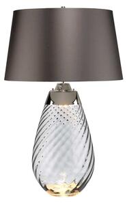 Elstead LENA-TL-L-SMOKE - LED Настолна лампа LENA 1xE27/40W/230V 74 см сив