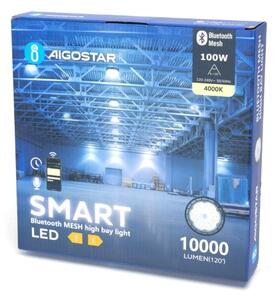 Aigostar - LED външно осветление MESH high bay LED/100W/230V 4000K IP65