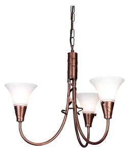 Elstead EM3-COPPER - Пендел EMILY 3xE14/40W/230V
