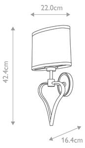 Elstead BATH-FALMOUTH-PC- LED Лампа за баня FALMOUTH 1xG9/3W/230V+LED/1W IP44