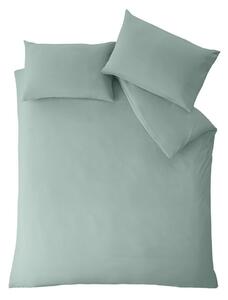 Зелено единично спално бельо от микрофибър 135x200 cm So Soft Easy Iron – Catherine Lansfield