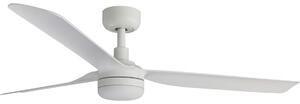 FARO 33814WT-20 - Димируем таванен вентилатор PUNT M LED/18W/230V, бял, Ø 132 см WT + с дистанционно управление