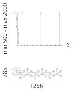 Artemide 1578050APP - LED Димируем пендел NET LED/45W/230V 3000K