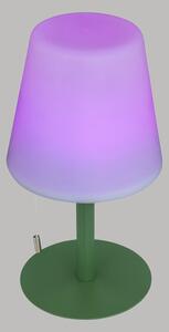 Atmosphera - LED RGB Акумулаторна екстериорна настолна лампа ZACK LED/3,7V IP44 зелен