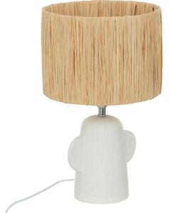 Atmosphera - Настолна лампа RAIA 1xE27/40W/230V влакна от рафия