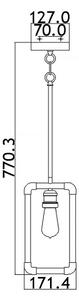 Kichler KL-IMAHN-MP - Висящ полилей IMAHN 1xE27/60W/230V