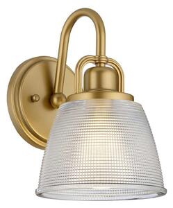 Quoizel QZ-DUBLIN1-PNBR - LED Лампа за баня DUBLIN 1xG9/3W/230V IP44 златист